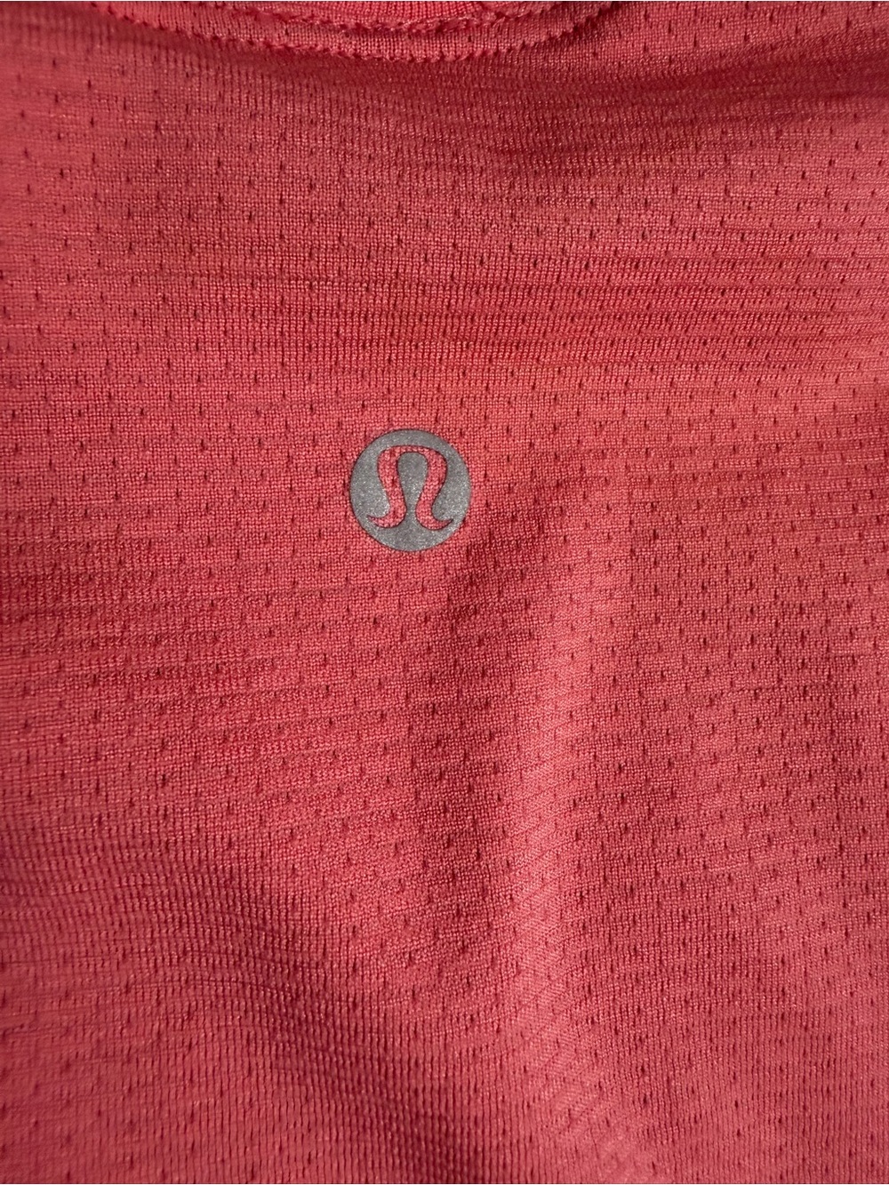 lululemon athletica Coral Mesh Crop Top